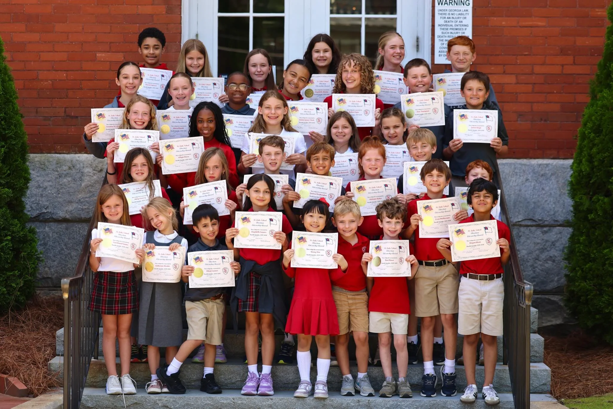 Check out our Christian Citizens for Quarter 4! ✨
We are so proud of each and every one of you and the consistent reflection of Jesus that you show to both staff and your classmates. Way to go! #togetherweroar #preparingmindslivingforchrist