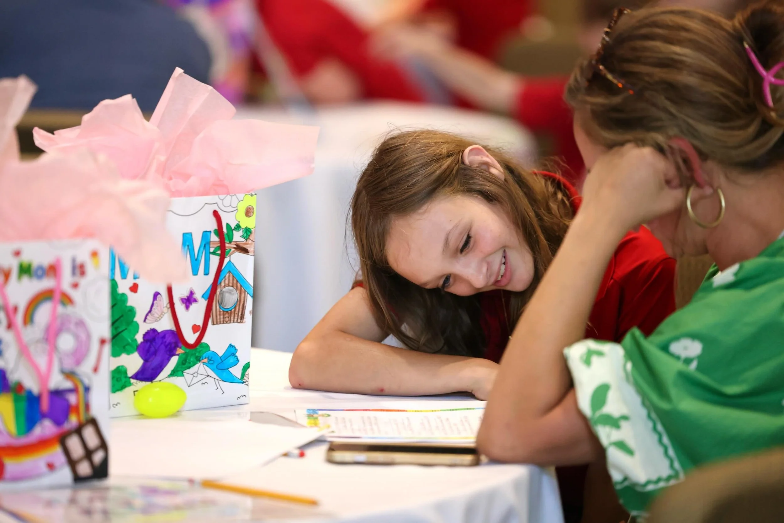 From our St. Luke School Third Grade Mothers &amp; Muffins morning to all the incredible moms in our community, Happy Mother&rsquo;s Day! 💕 We are so thankful for the love, strength, and care you pour into your families every day. Wishing you a beau