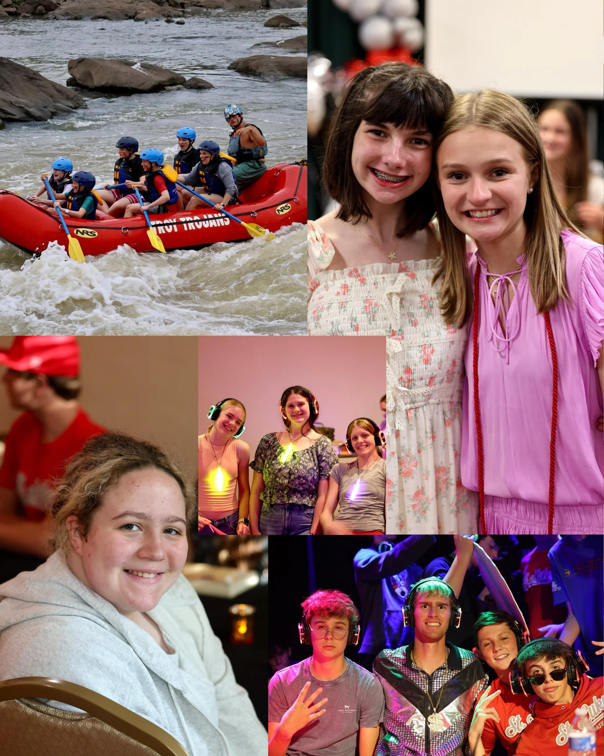 The last week of school for our 8th graders was one to remember! From whitewater rafting, silent disco, and lots of laughs to their farewell lunch, every moment was filled with fun and celebration. We hope each of you felt loved and celebrated as you