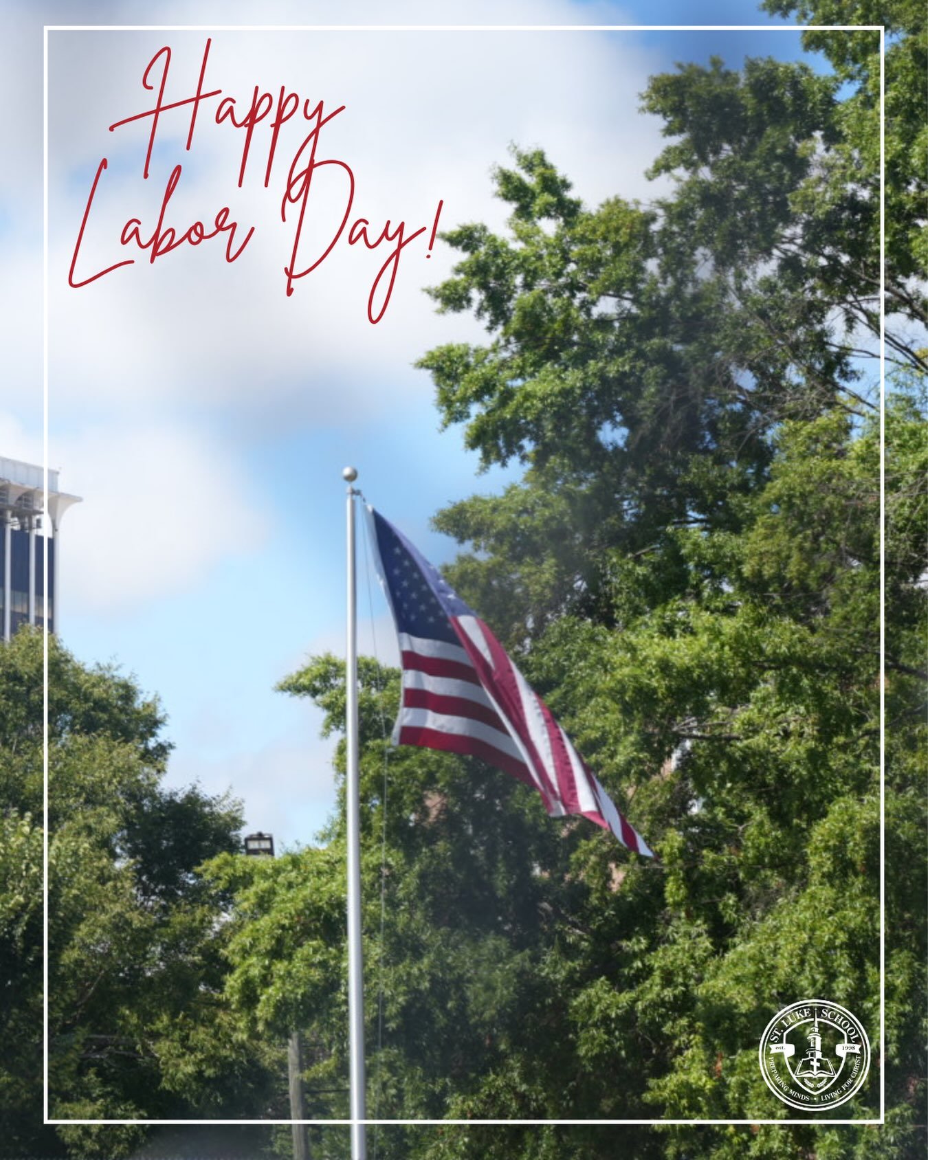 Happy Labor Day from St. Luke School!🇺🇸

Today, we celebrate the hard work and contributions of those who make a difference every day. 

#happylaborday #thankyou