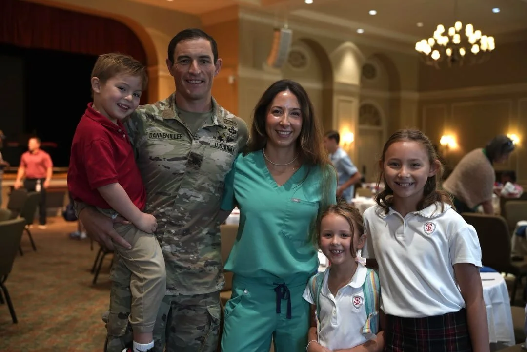 We had a wonderful Wednesday morning of fellowship at our annual Patriot Day Breakfast, welcoming our military families back to St. Luke School!🇺🇸

Thank you, Tony Mayne, for speaking about all of the available resources here at St. Luke School and