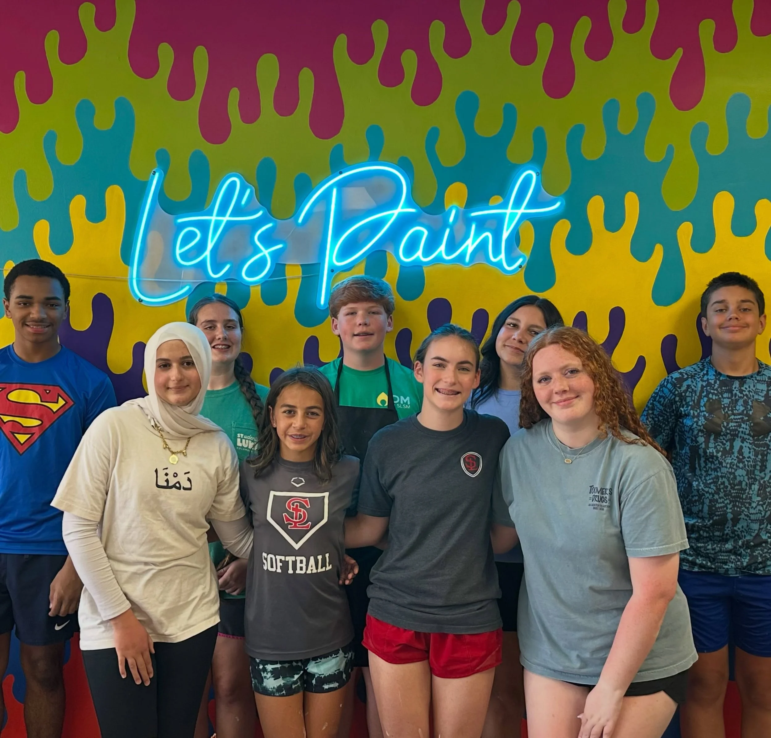 Mrs. Olenick&rsquo;s Advanced Art students took a field trip to Let&rsquo;s Paint in Phenix City yesterday to experience wheel throwing! 

Her students got to use the pottery wheel and learn the basics of centering clay, forming a vessel, and using t