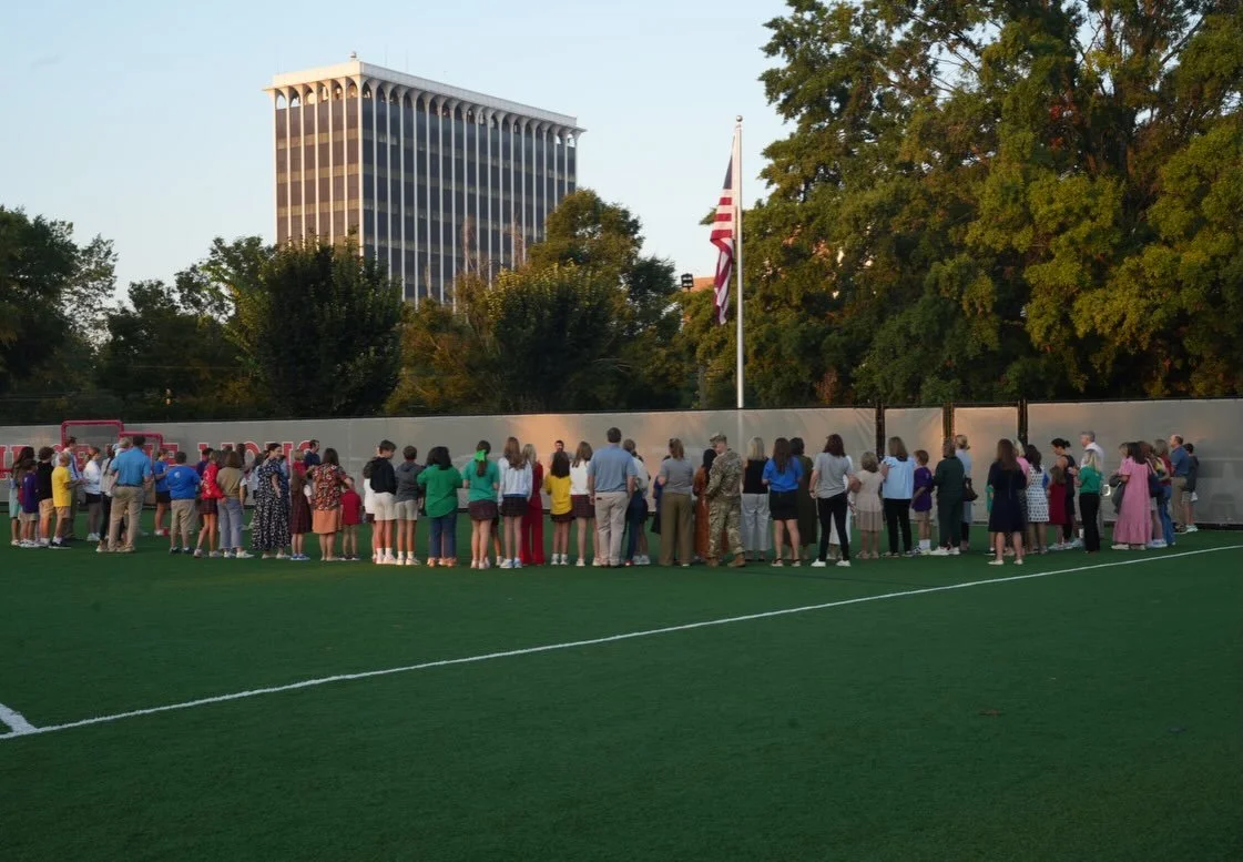 The sweetest morning at &ldquo;See You At The Pole&rdquo; where our students and families gathered together to pray over our school and community. We are so thankful for our village!❤️

&ldquo;For where two or three are gathered together in my name, 