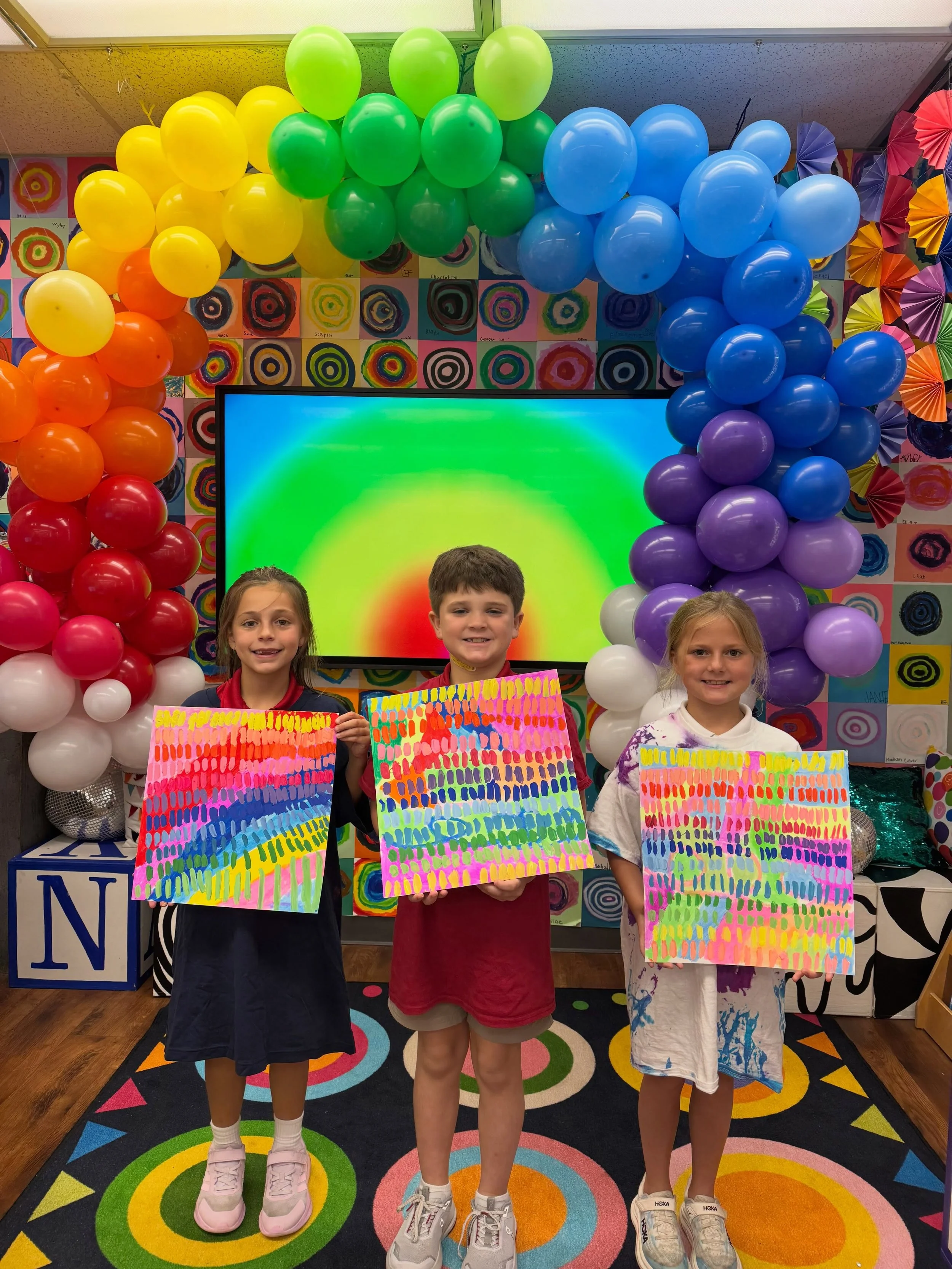 It&rsquo;s Rainbow Week!❤️🧡💛💚💙💜

Mrs. Green&rsquo;s art classes have been learning about color theory and how rainbows remind us about God&rsquo;s promises!🌈

#color #art #creative