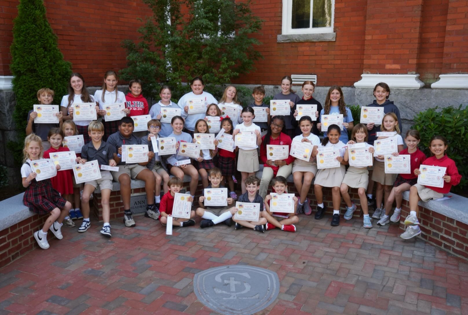 Today, we celebrated our first quarter Christian Citizens of the Quarter!❤️

These students were recognized with a special lunch this afternoon for their Christlike character, kindness, and behavior! 

Keep up the great work, lions! We are so proud o