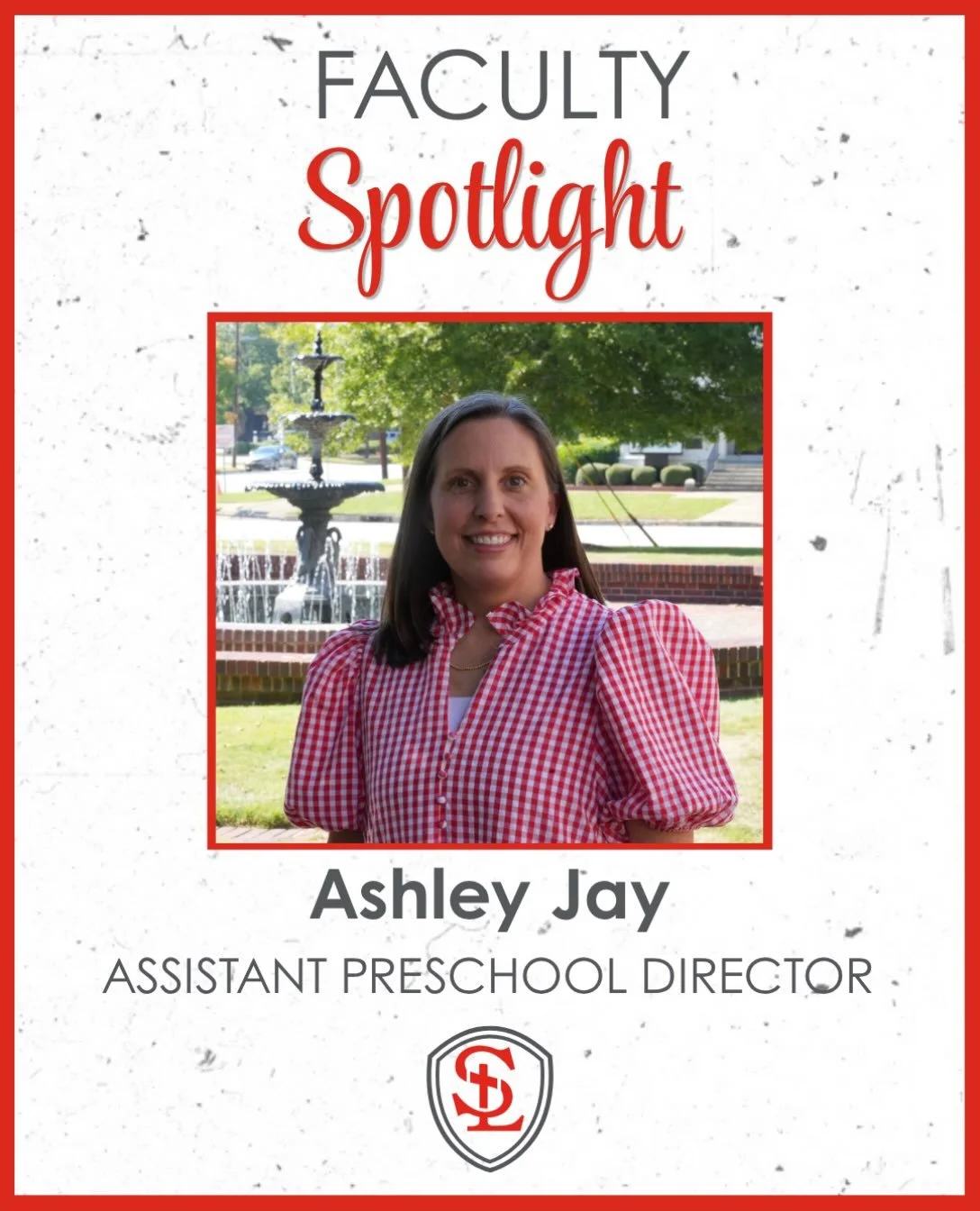 Congratulations to our very own Ashley Jay, on her new position as Assistant Preschool Director!