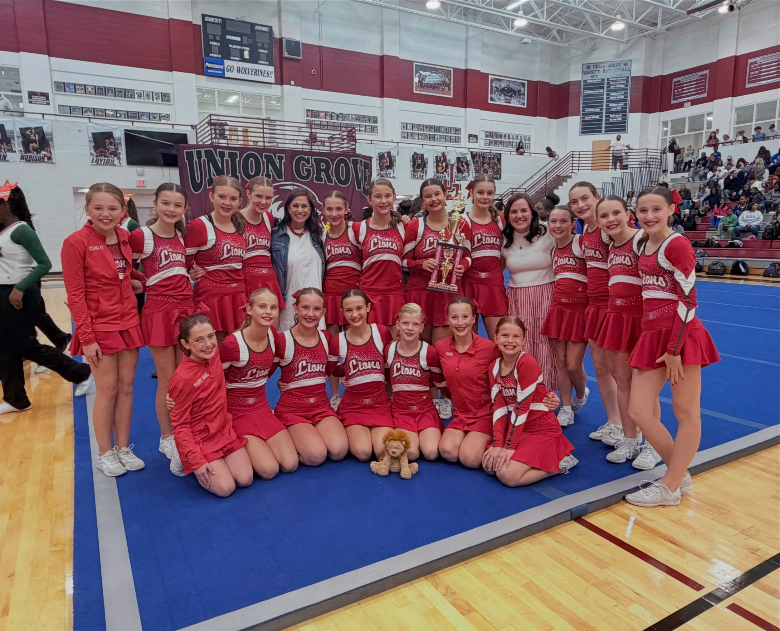 We are so very proud of our Competition Cheer team for finishing the season strong on Saturday!❤️💪

The girls brought home a 2nd place trophy!🏆 Thank you for all of the hard work that you all have poured into this season!

#competitioncheer