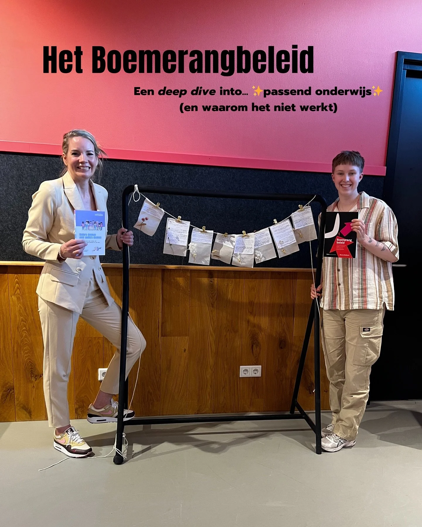 Een post over het Boemerangbeleid van Sharon Stellaard! Voor ons was haar onderzoek heel verhelderend. Wellicht voor jullie ook: daarom hebben we geprobeerd het zo goed mogelijk op te schrijven. Swipen dus om er meer over te lezen! :) 

Nieuwsgierig 
