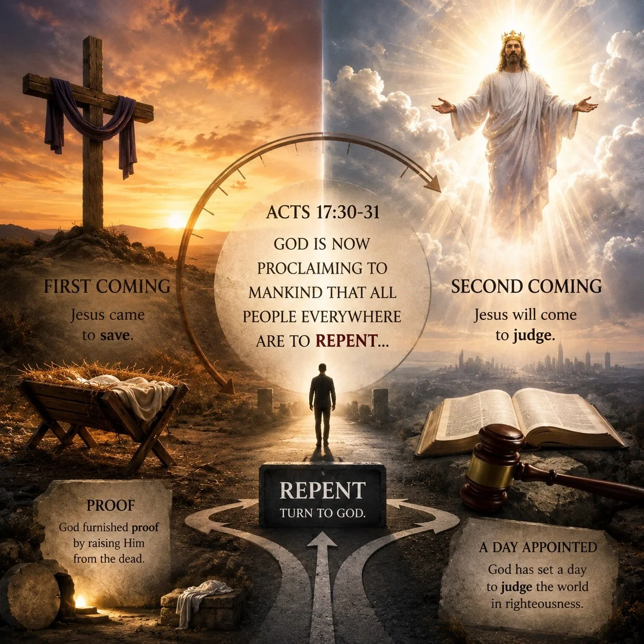 A Two-Verse Summary of the Gospel