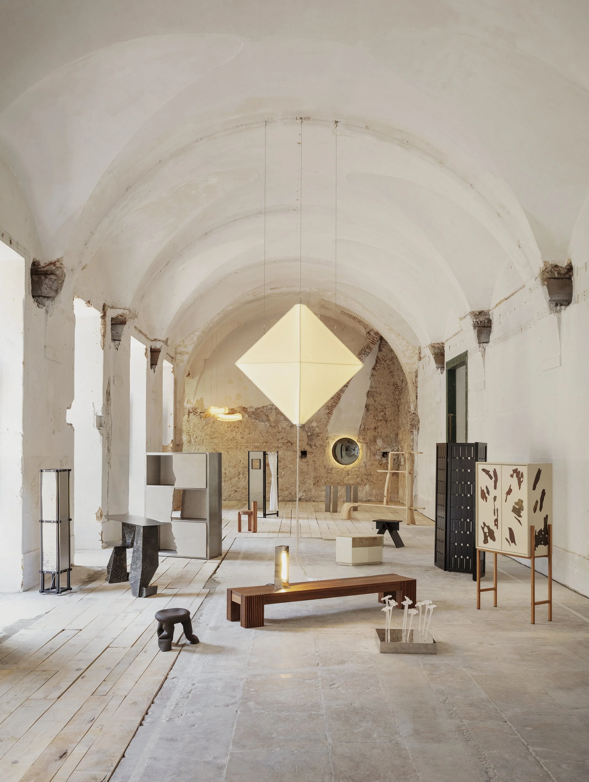 Crystal Flower Installation, Luso Collective, Lisbon 2026