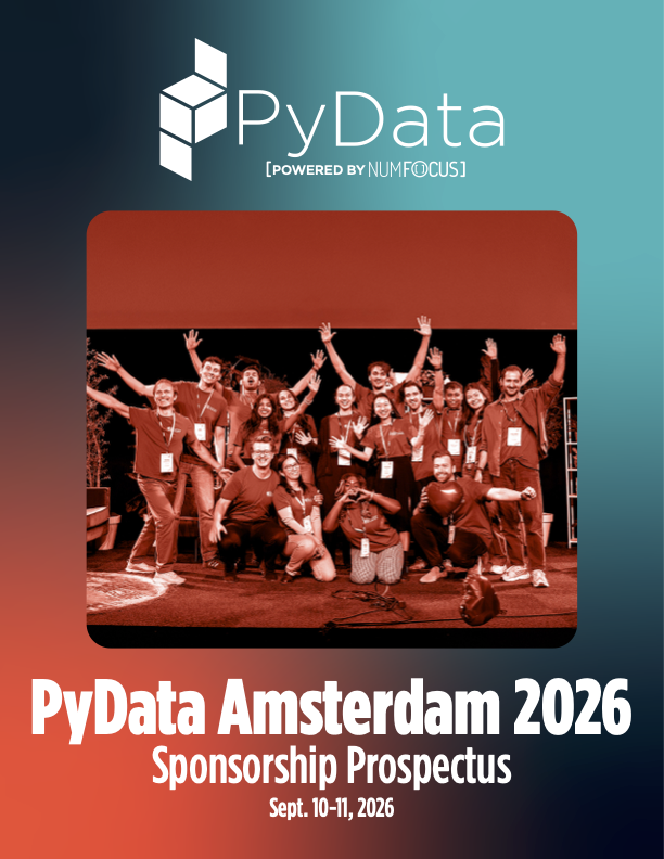 Conference | PyData Amstedam 2026 — PyData Amsterdam 2026