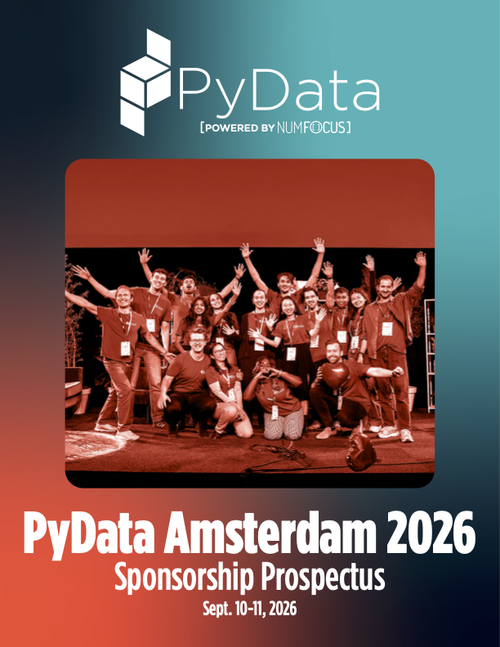 Conference | PyData Amstedam 2026 — PyData Amsterdam 2026