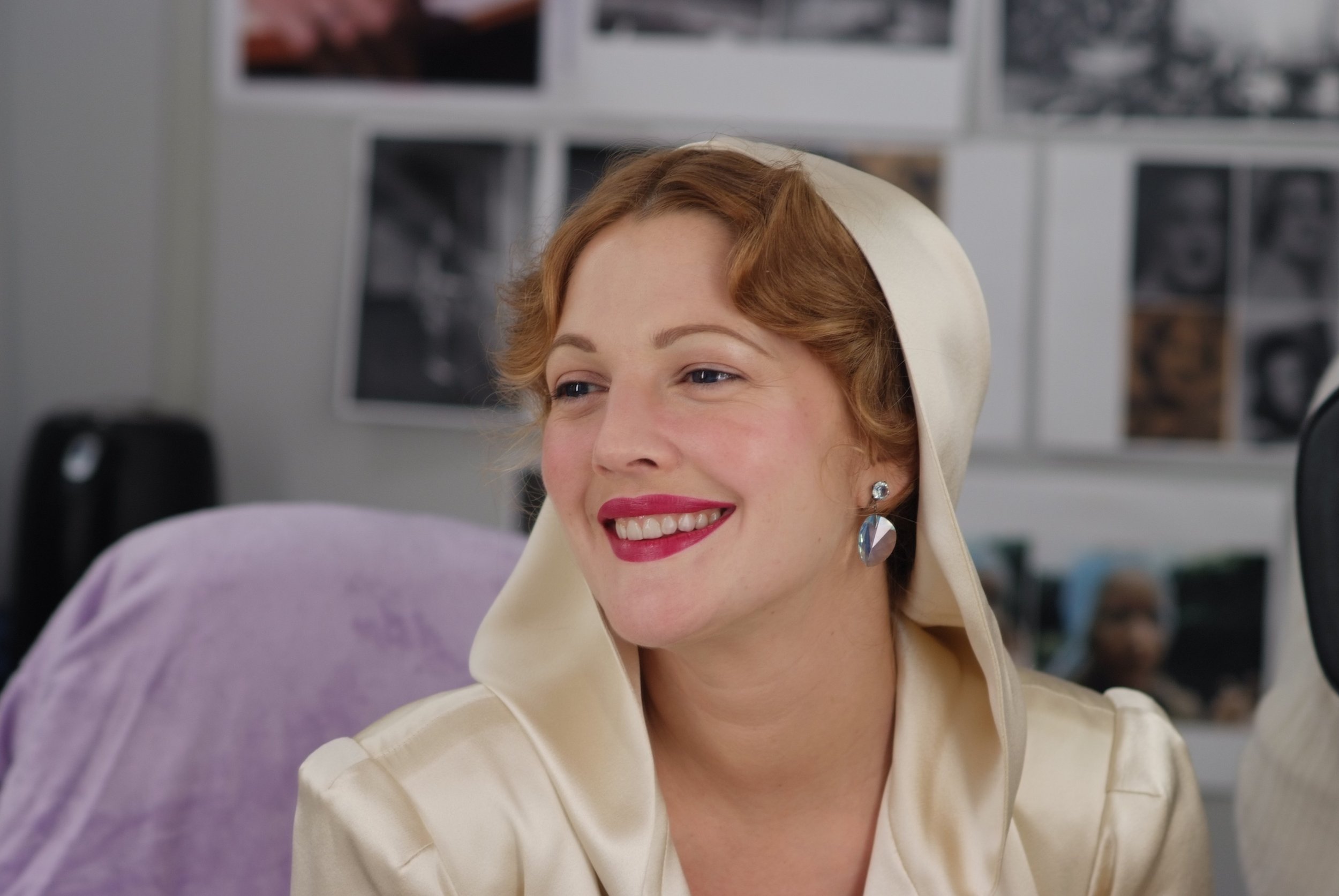 Drew Barrymore, Grey Gardens, Prosthetic Nose, Makeup Vivian Baker