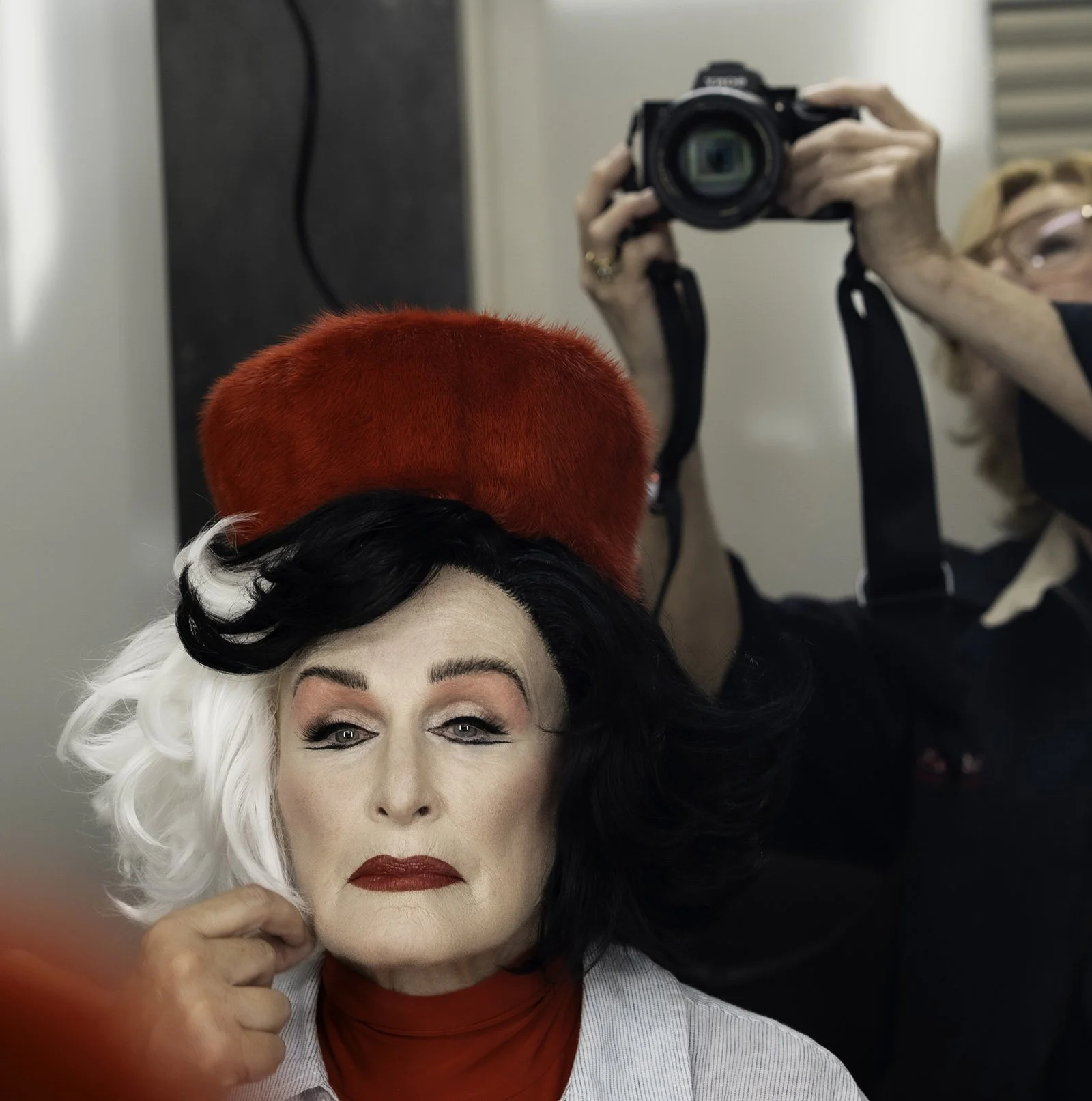 Glenn Close for Disney D23 - Makeup by Vivian Baker, Hair by Curtis William