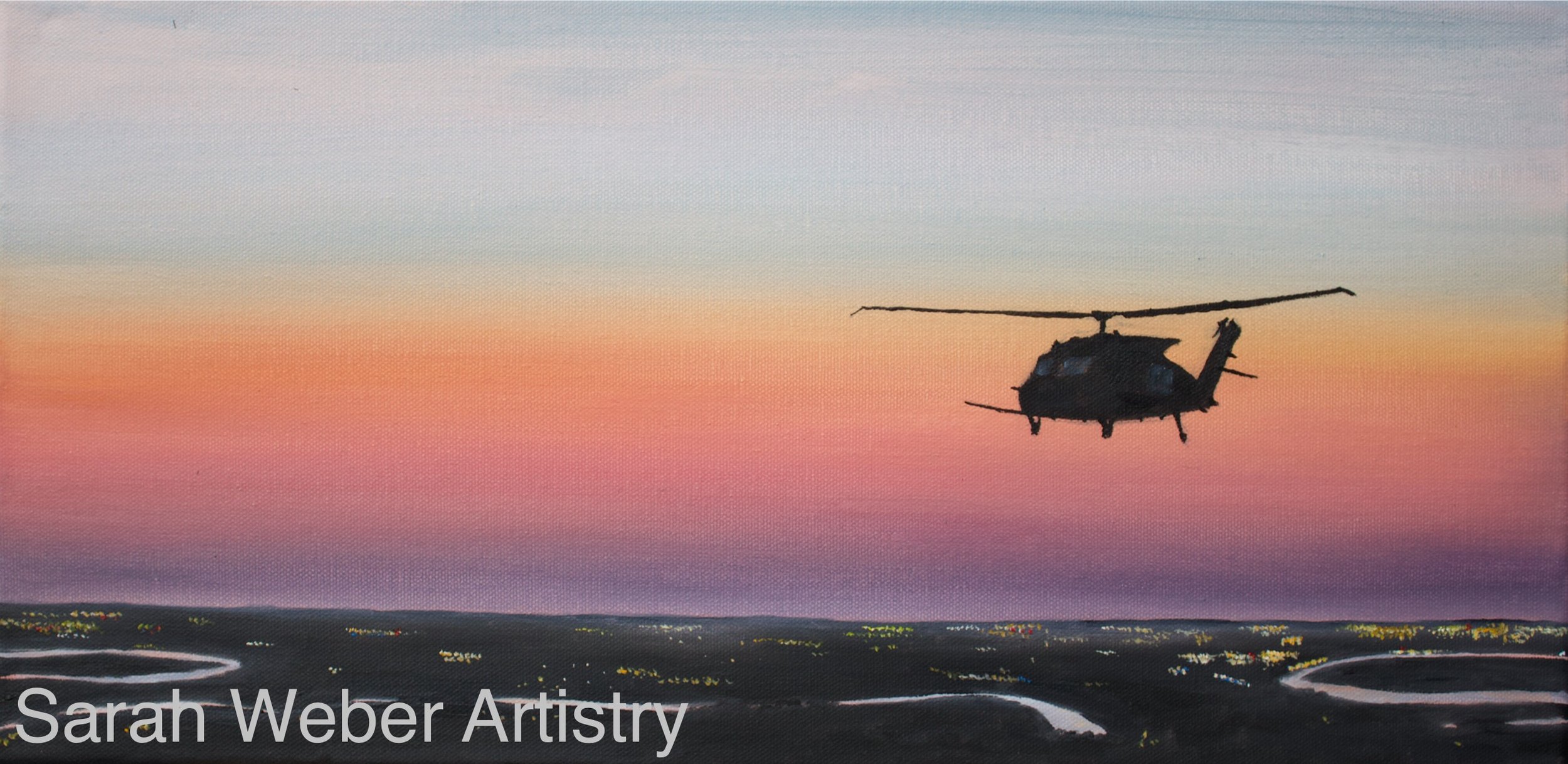 Helicopter Silhouette 5