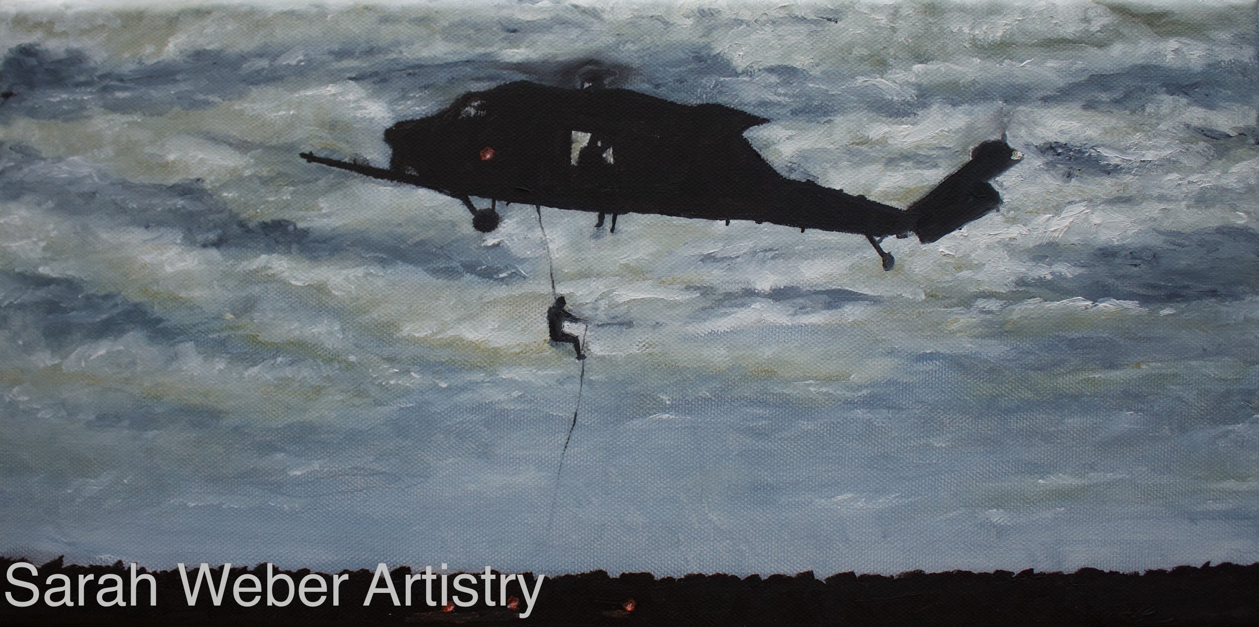 Helicopter Silhouette 4