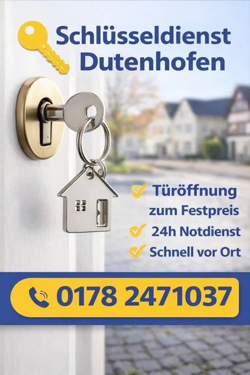 MS Schlüsseldienst Wetzlar – Türöffnung in Dutenhofen zum Festpreis
