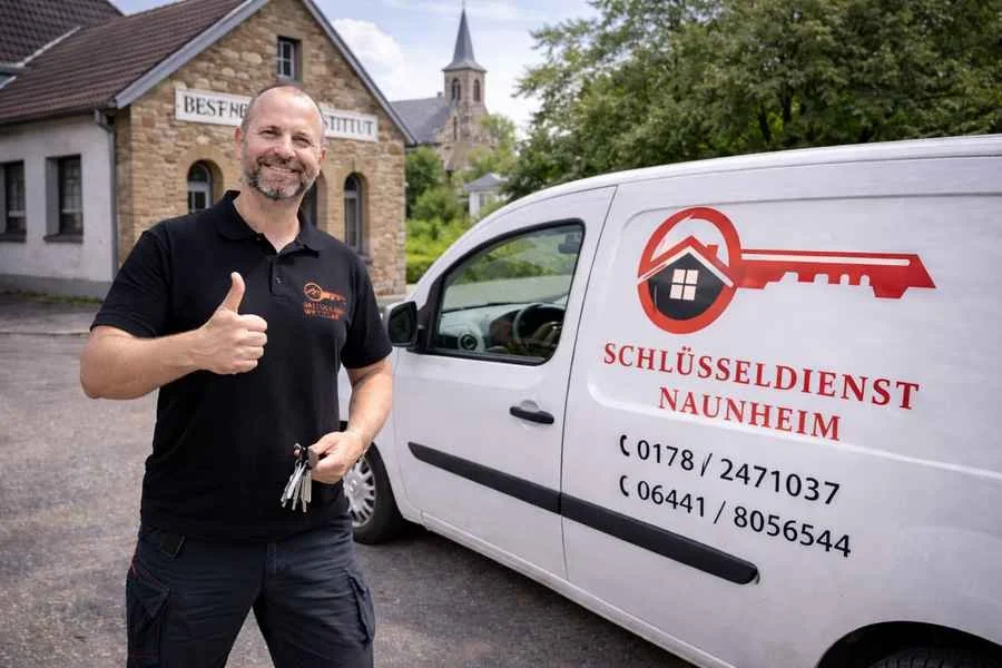 MS Schlüsseldienst Wetzlar – Schlüsseldienst Monteur mit Einsatzfahrzeug in Naunheim, Wetzlar