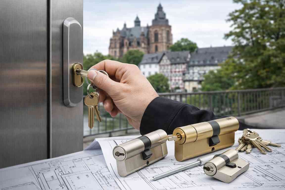 Schließanlage in Wetzlar – mechanische Schließanlage mit Zylindern und Schlüsseln