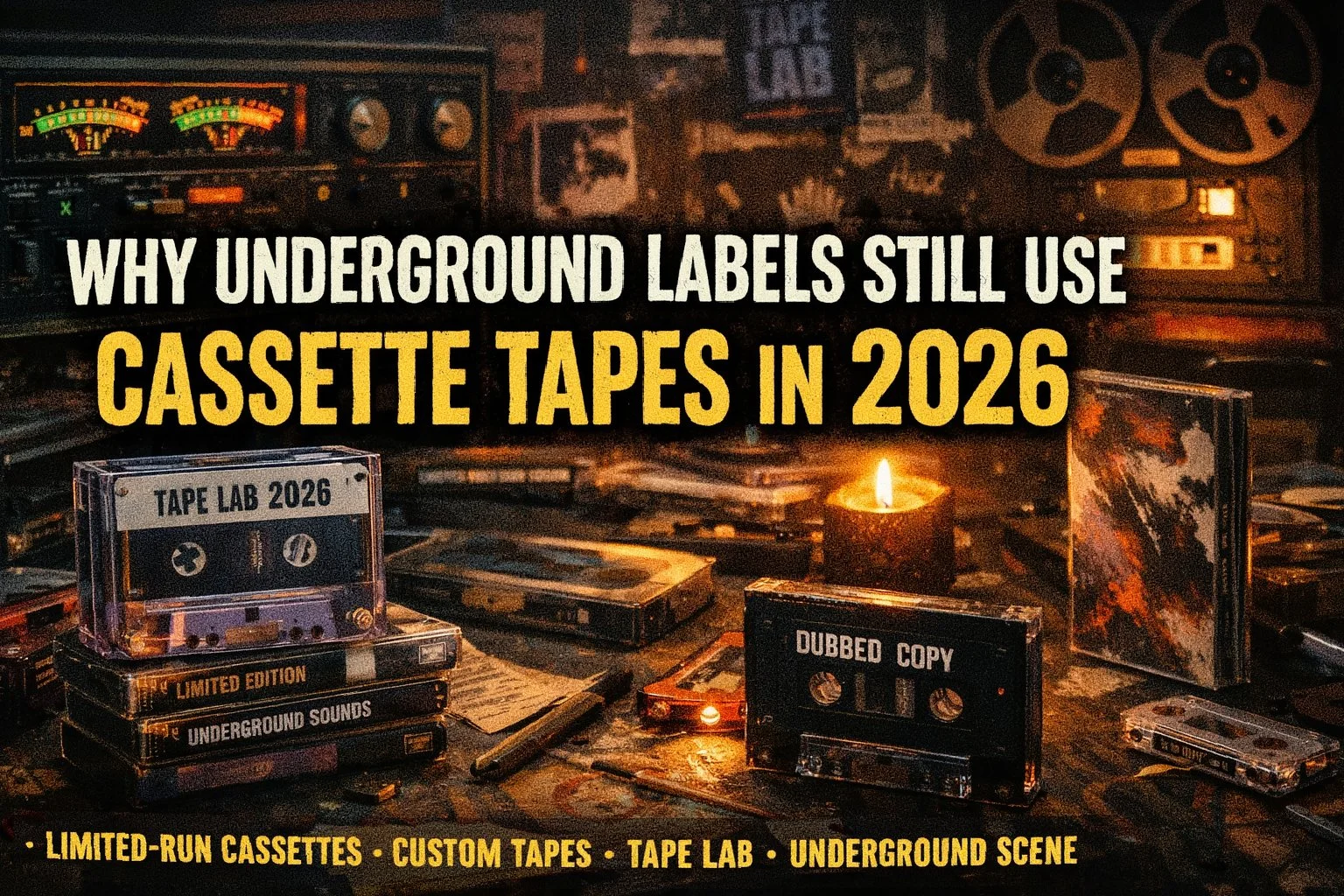 Why Underground Labels Still Use Cassette Tapes in 2026