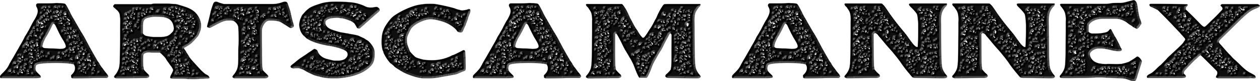 Text "ARTSCAM ANNEX" in a textured, bold font