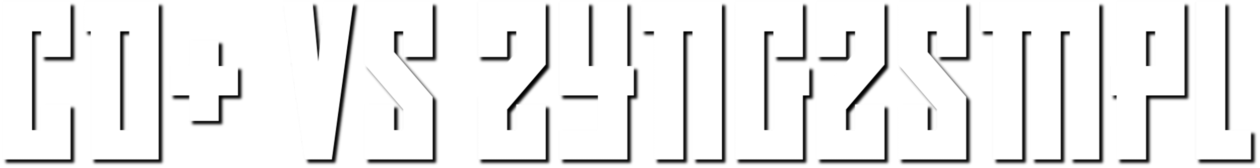 Stylized text "CD+ VS 2YNG2SMPL" in bold, condensed font.