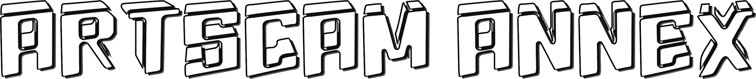 Text "ARTSCAM ANNEX" in large, bold, 3D-style font.