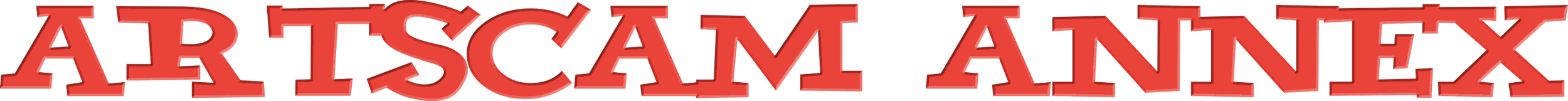 Text "ARTSCAM ANNEX" in bold red letters