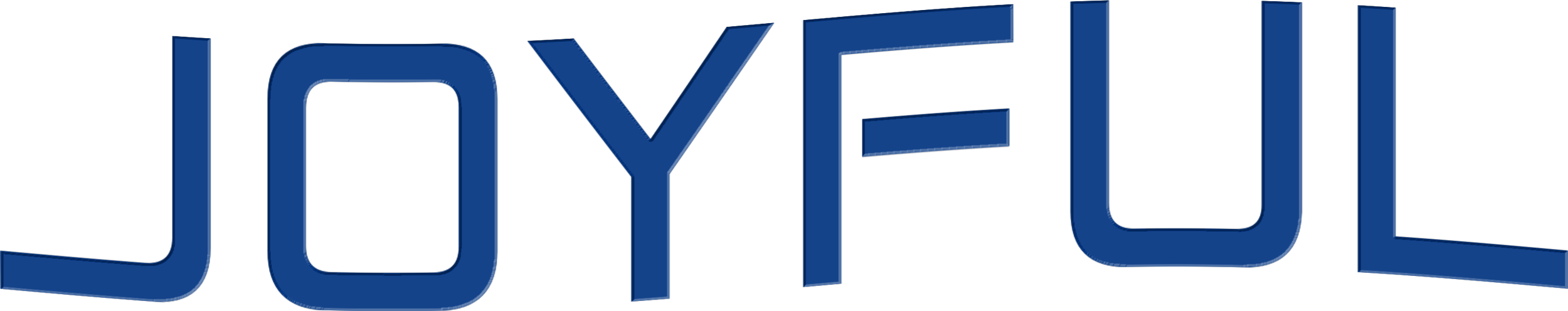 The word 'JOYFUL' in stylized blue font.