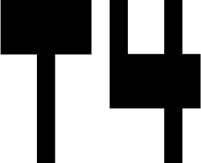 Minimalist illustration of a lightning bolt above a cloud, signifying a thunderstorm.