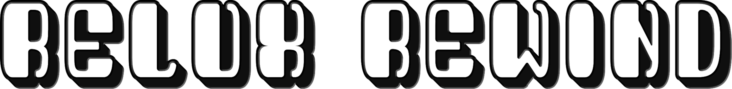 Bold 3D text "RELUX REWIND" in a stylized font.