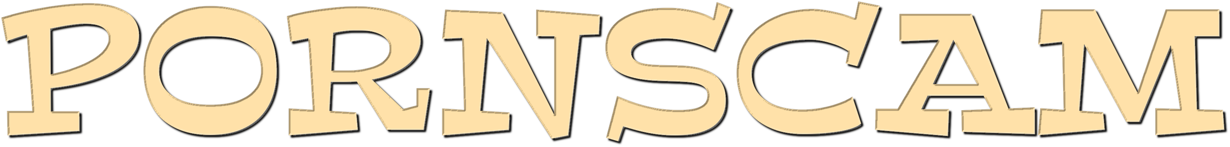 Stylized text reading "PORNSCAM" in capital letters.
