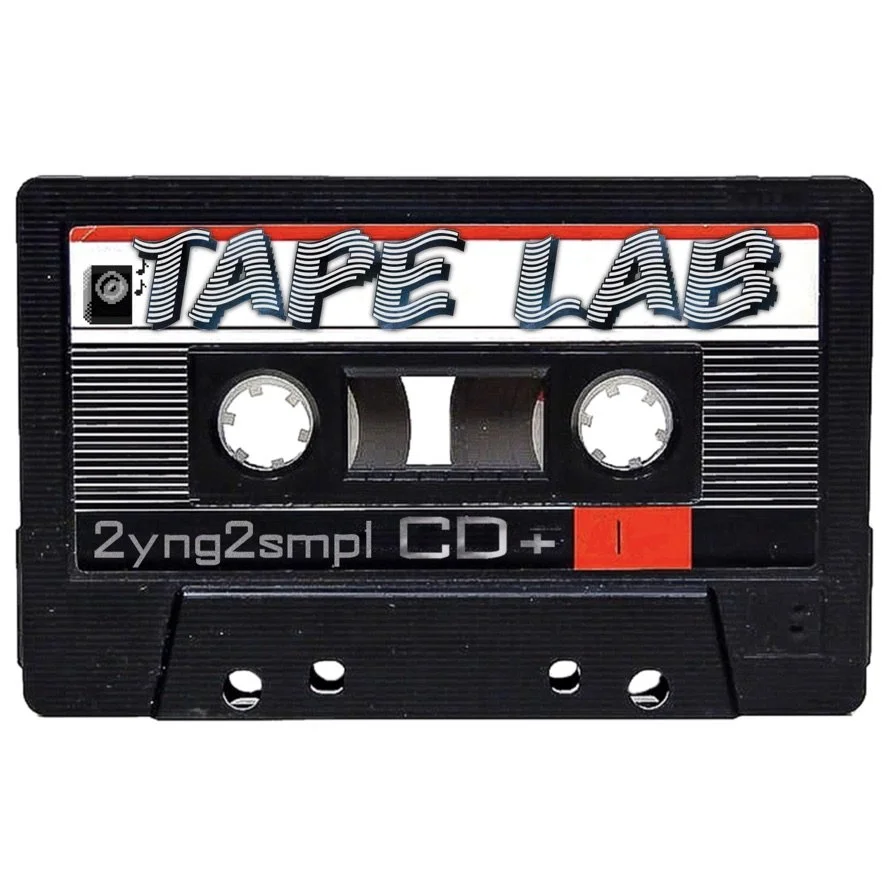 Vintage audio cassette tape labeled "Tape Lab."