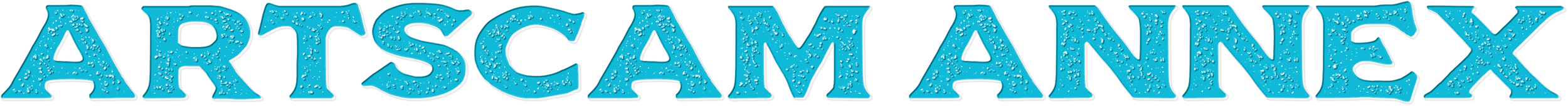 "ARTSCAM ANNEX" in blue textured letters on a transparent background.