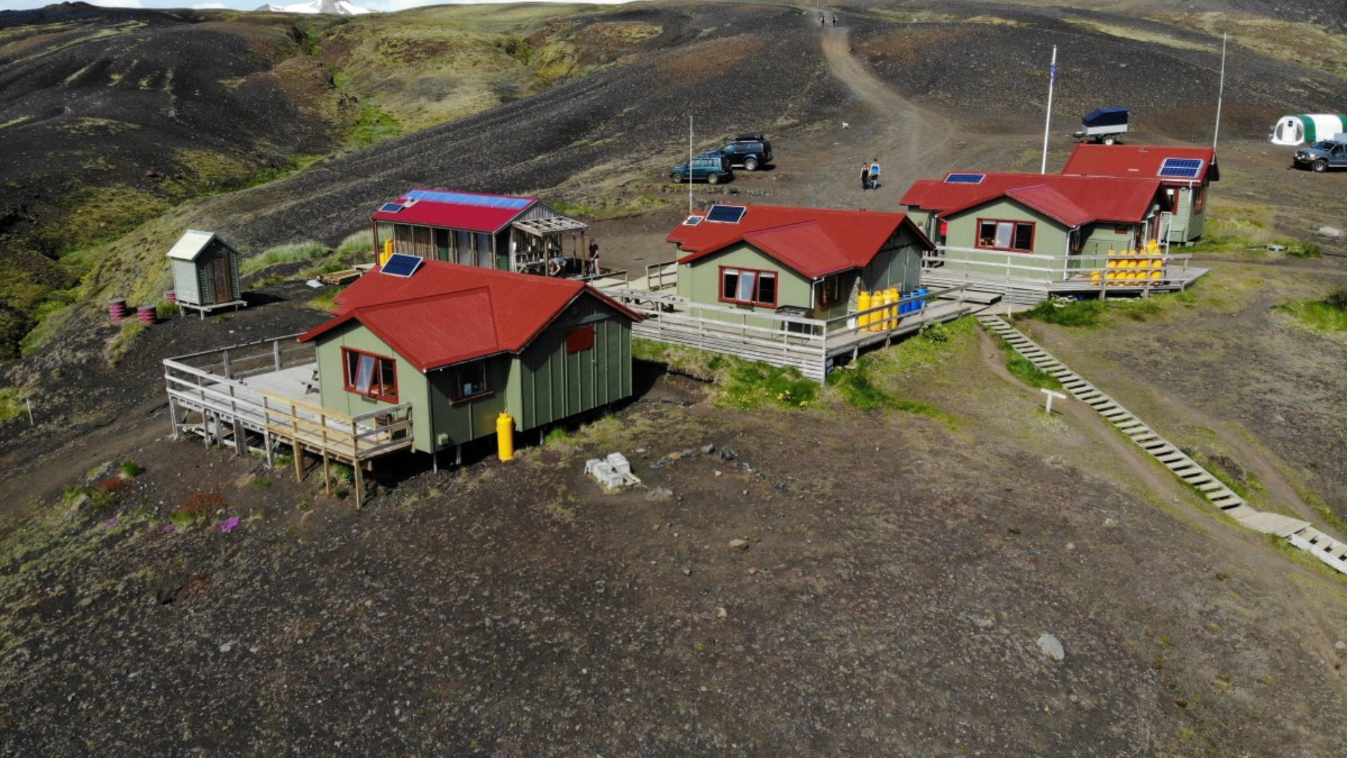 Emstrur mountain huts