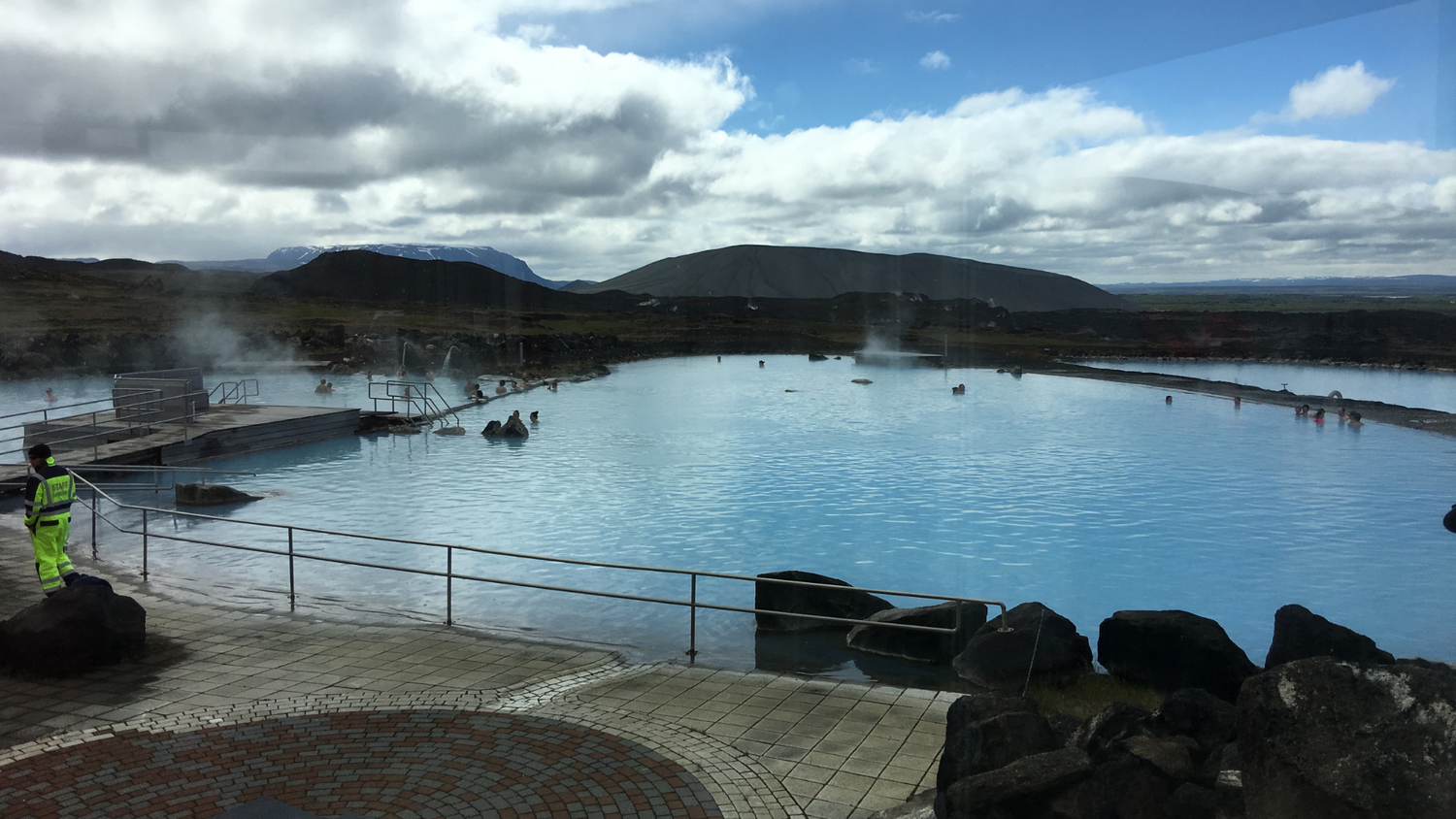 Geothermal nature baths in North Iceland