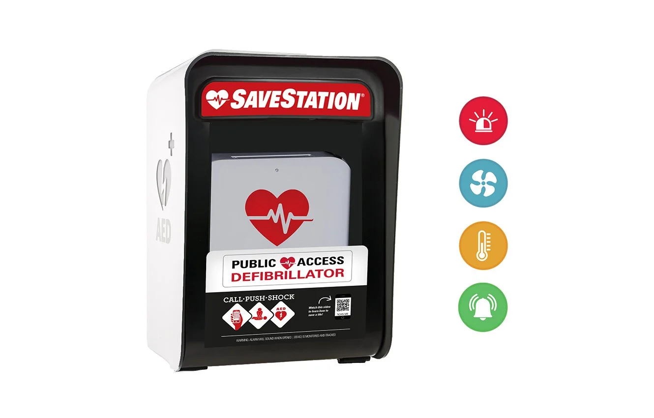 Outdoor AED Wall Cabinet