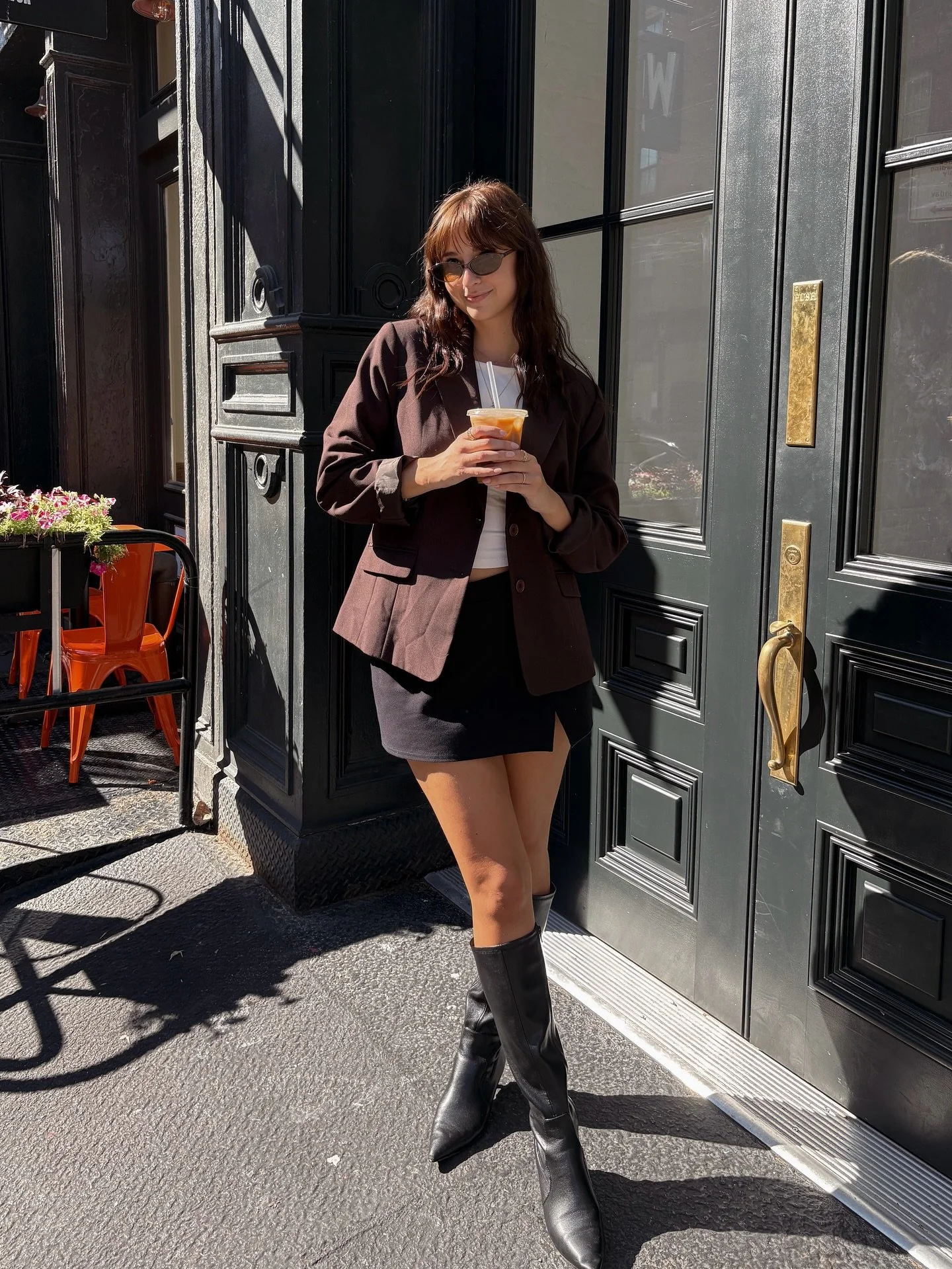 my blazer is wrinkly oopsies 🧺