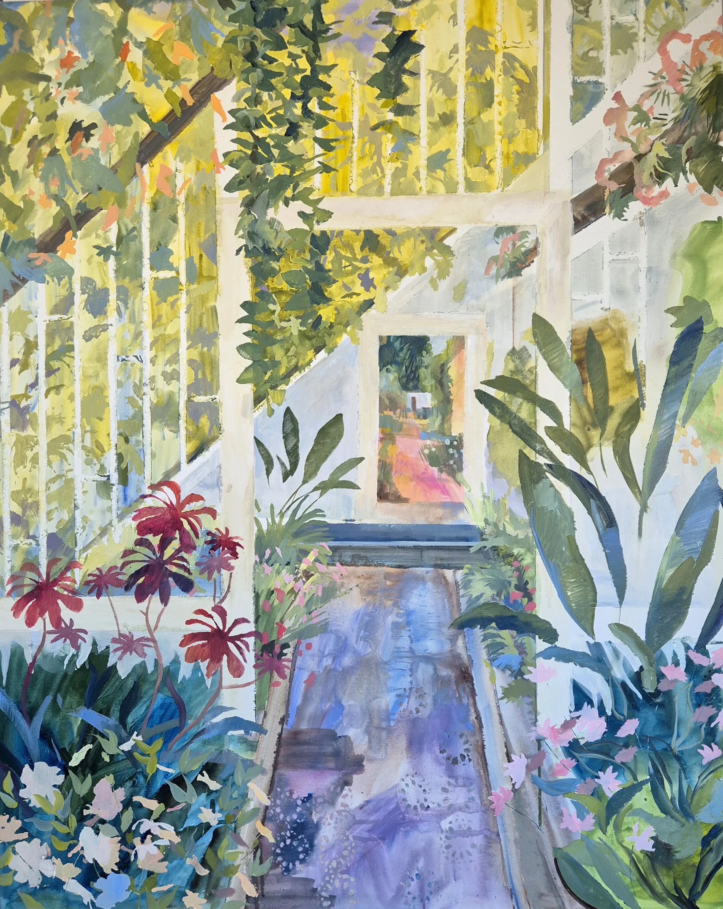 Greenhouse at Lost Gardens of Heligan, Cornwall