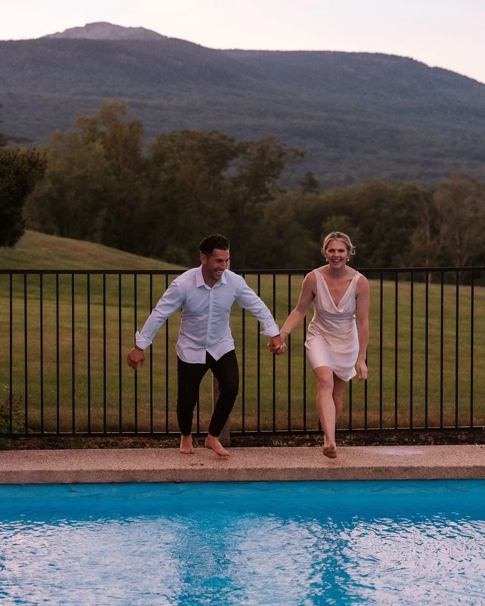 New year, same me - already dreaming about warm nights like this making a comeback soon enough! ☀️
The pool at @milliken_manor is a DREAM. Can&rsquo;t wait to be back there this June for a summer solstice wedding! 💛

Venue: @milliken_manor
Photograp