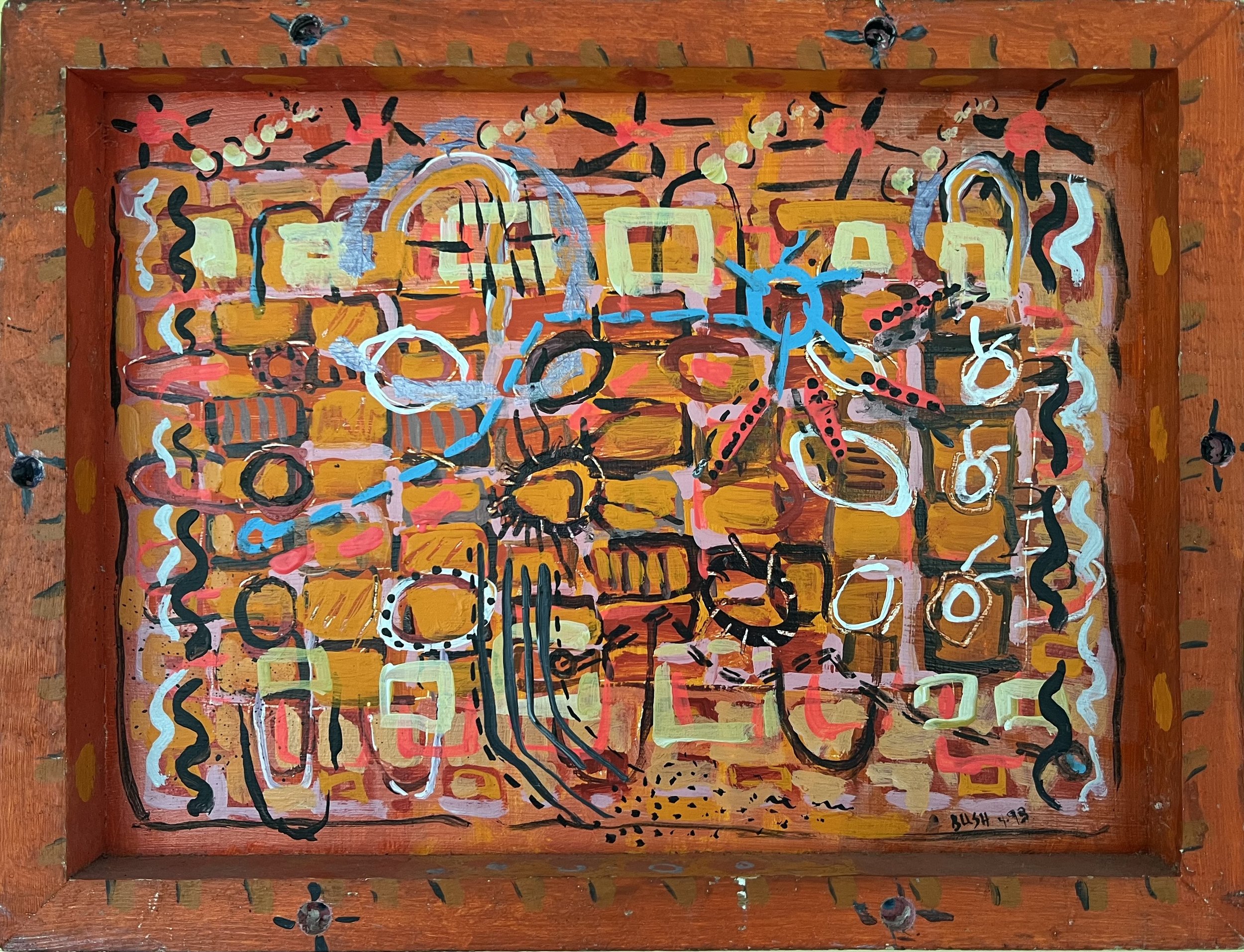 Calculatus Eliminatus | 1993 | 13 x 17 | acrylic/board | 250