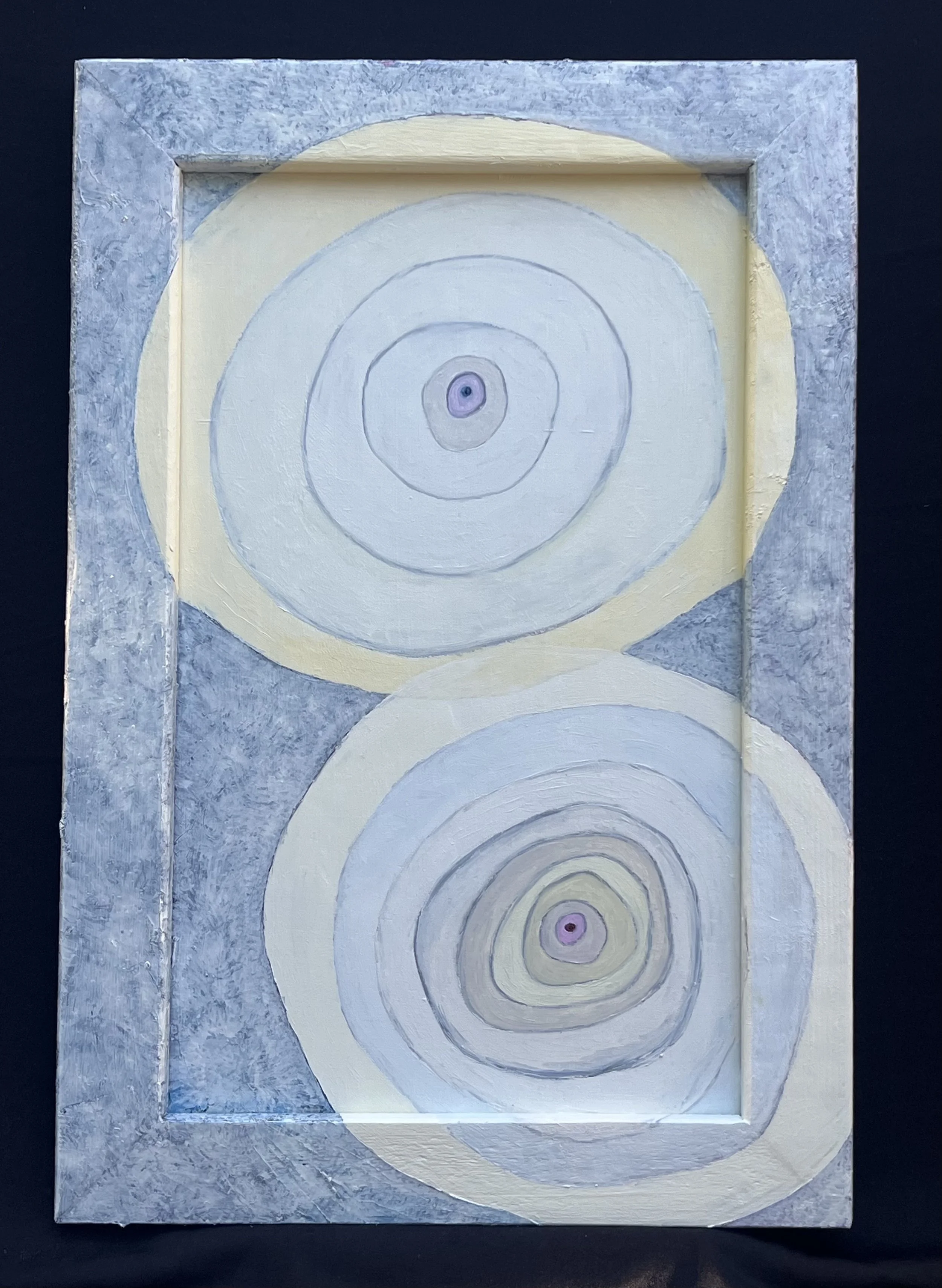 We Sleep Well Together  I  26 1/2 x 18  I  2026  I  Oil on Wood  I  300