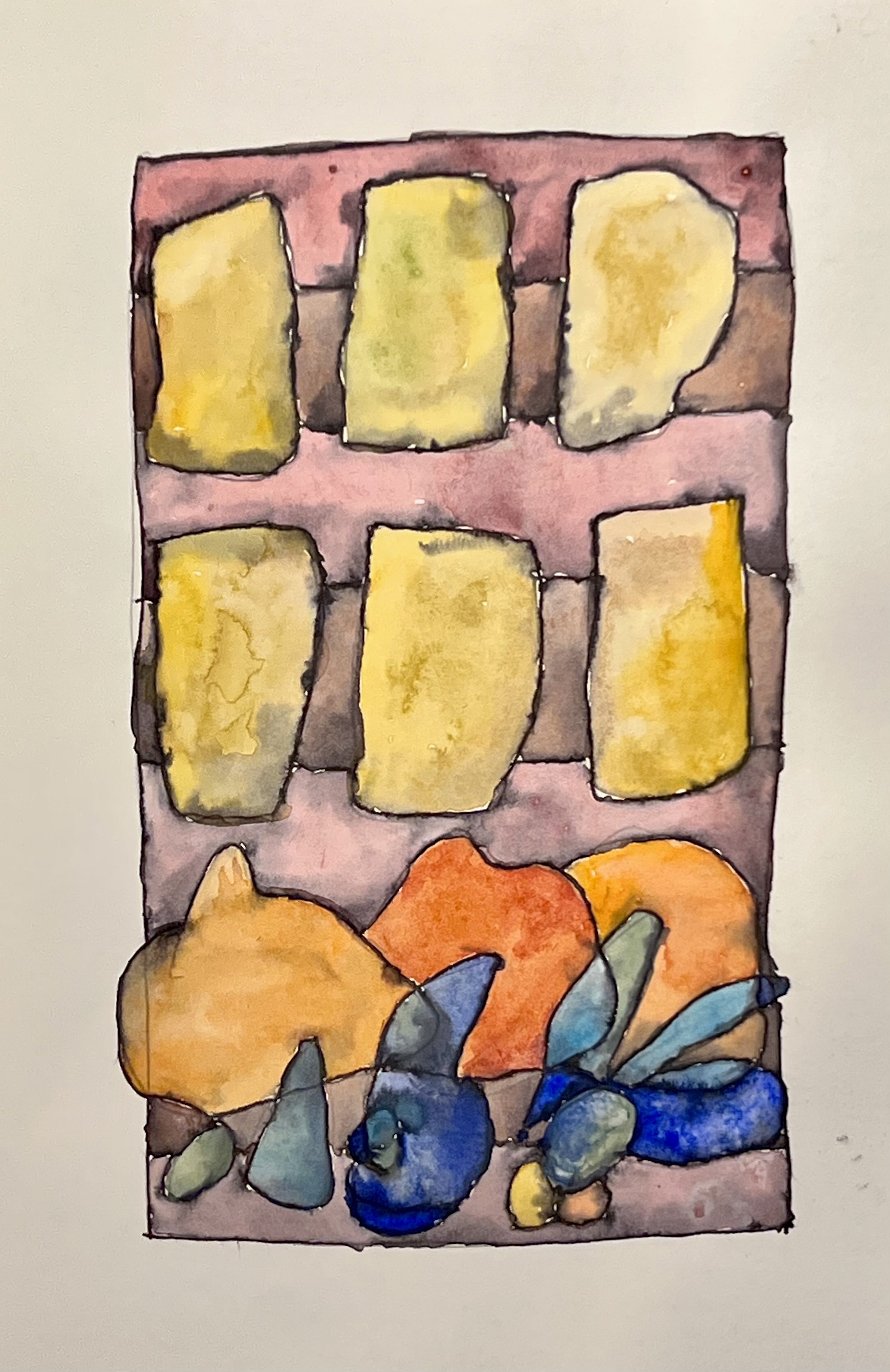 The Difficulty of Beginning-Start on Page Three, That Way It Will Feel Less Difficult | 7 x 5 | 2017 | 200 