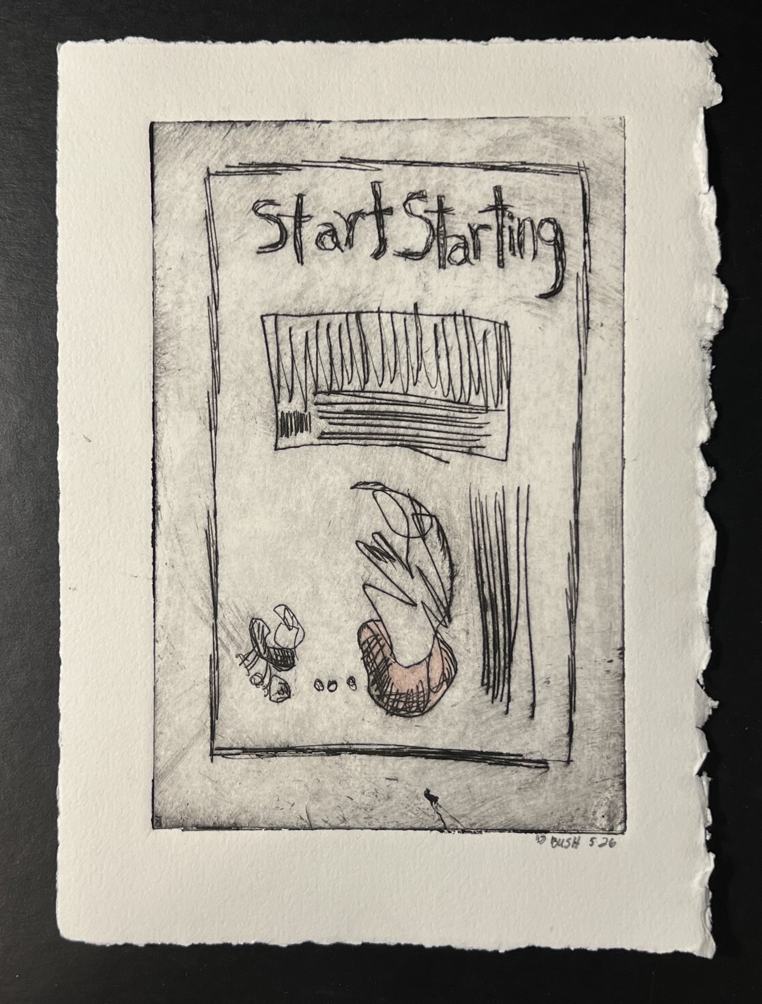Start Starting  I  7 1/2 x 5 1/2  I  2026  I  75