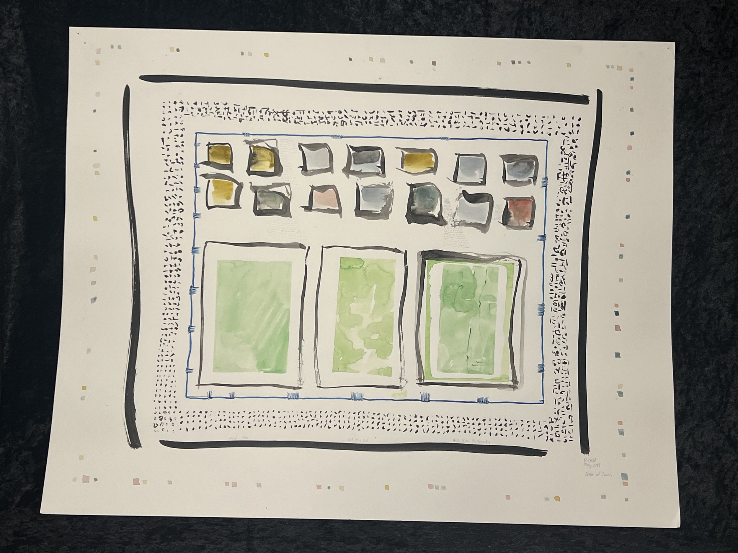 
Sense of Touch    |     24 x 19    |  2019   |      Ink on Paper   |      250