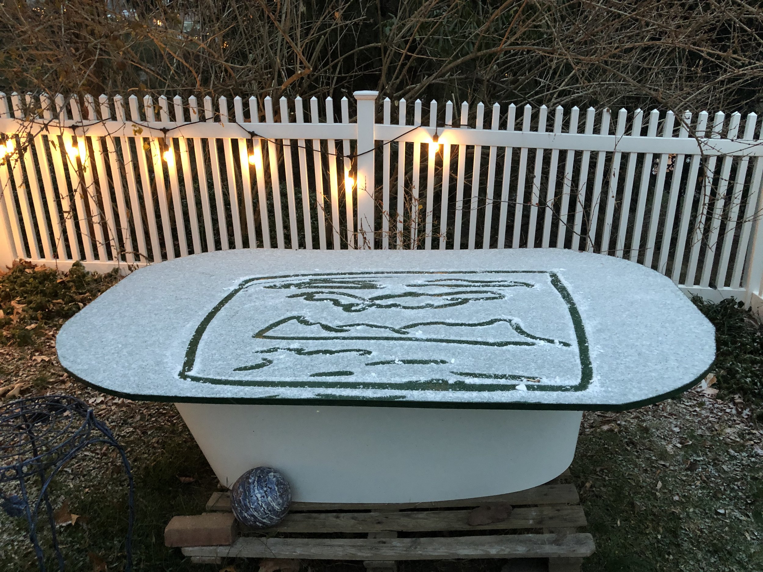 Snow 1   landscape drawing