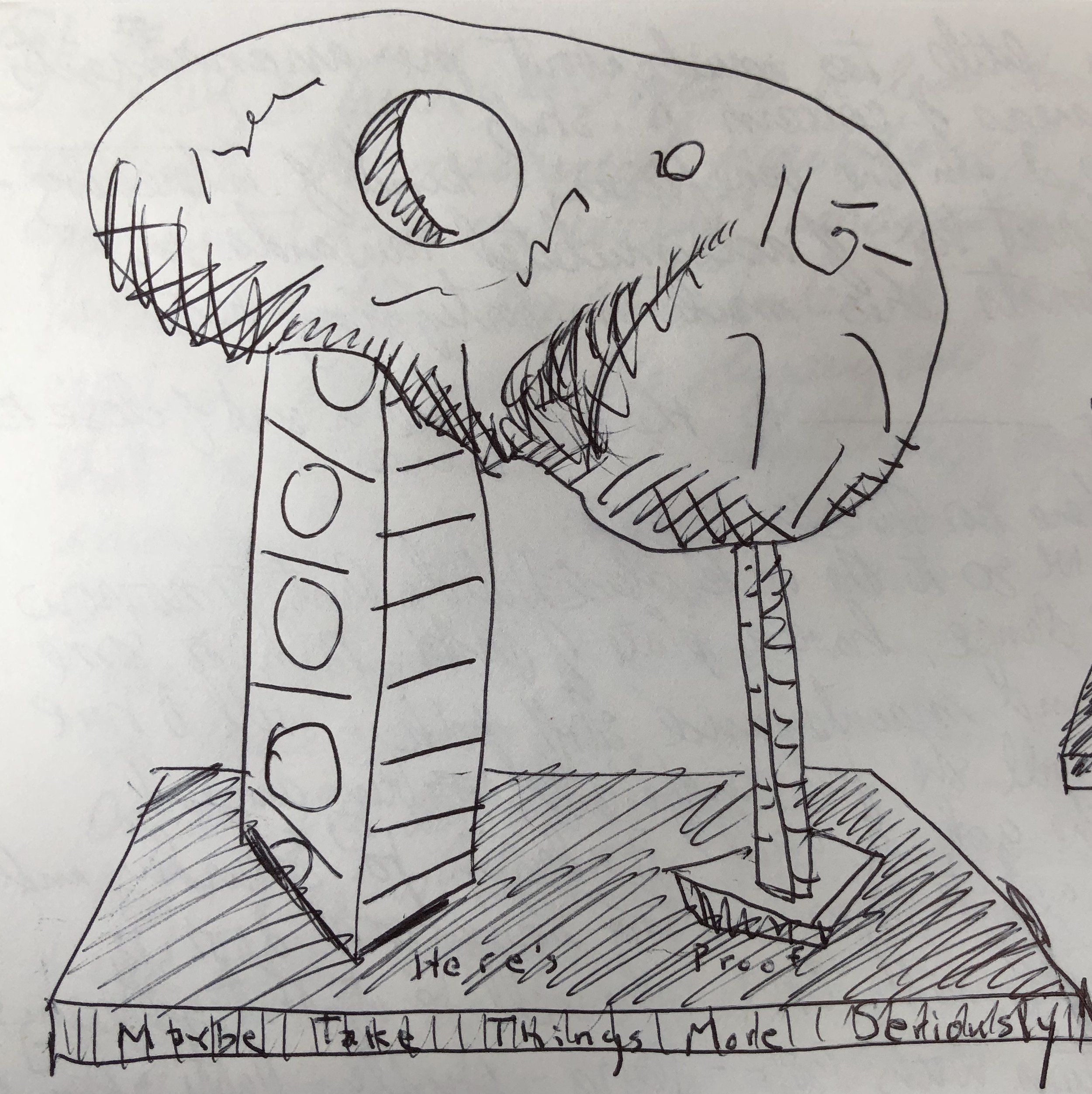 Here's Proof   |   8 x 5   |   ink on paper    |   50