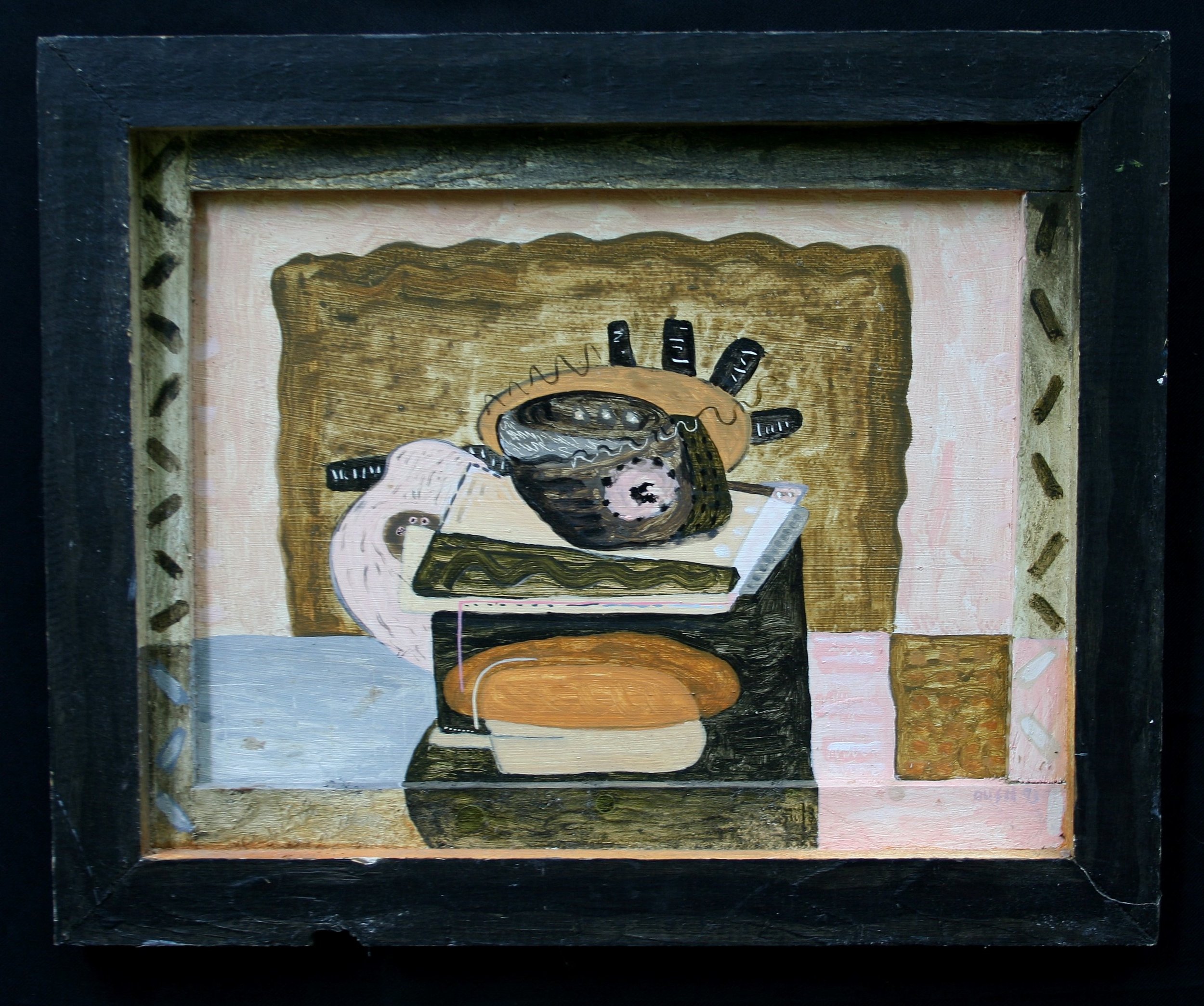 Bread and Life | 1993 | 16 x 20 | acrylic/masonite | 400