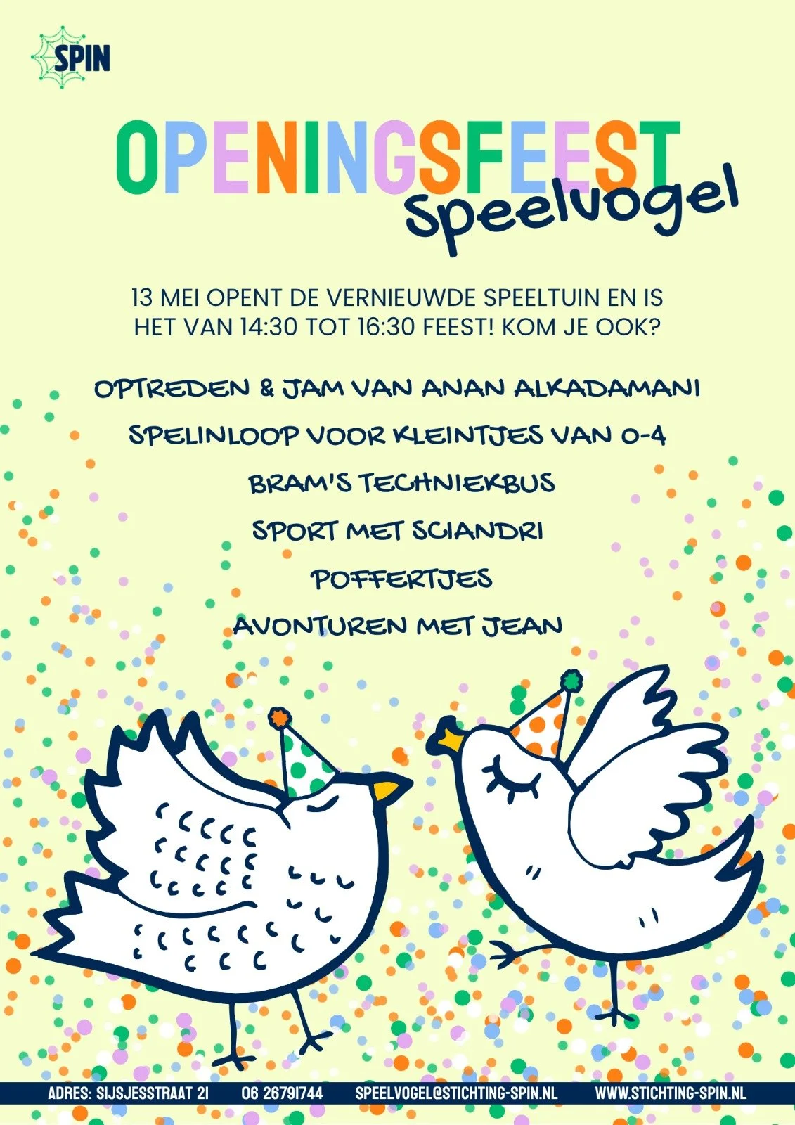 Openingsfeest Speelvogel