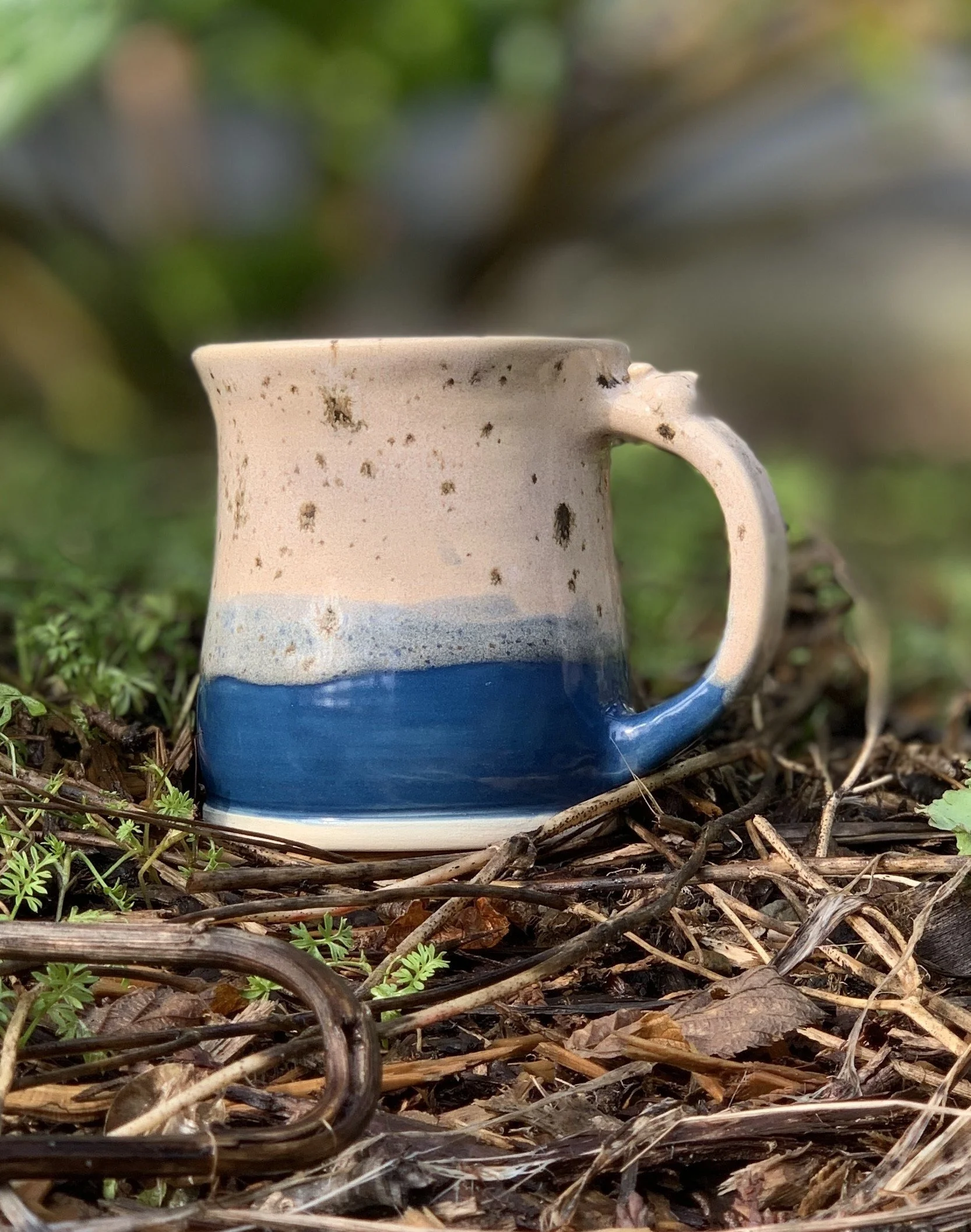 Rustic Blue Coffee Mug